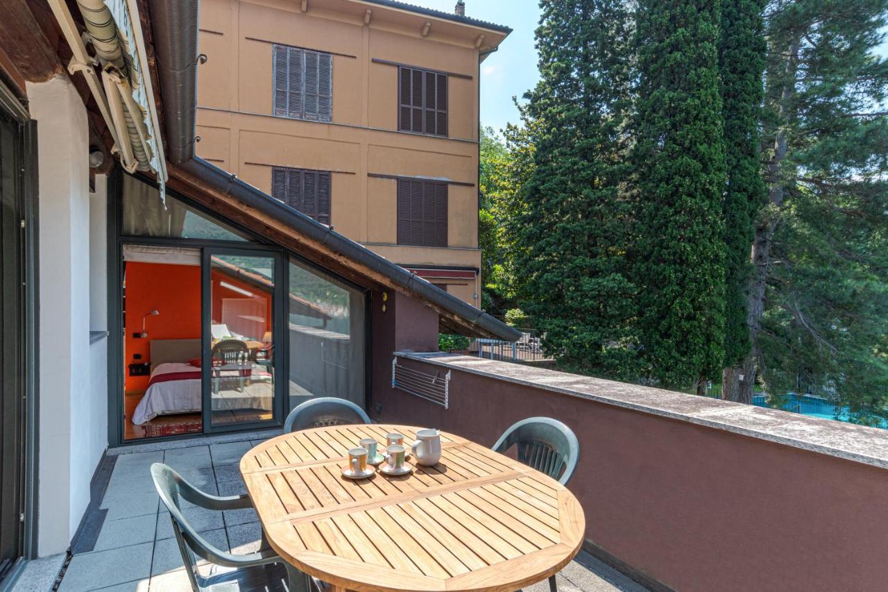 Апартаменти Apt With Terrace And Shared Pool! Lake View! Нессо Екстер'єр фото